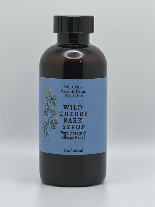 Organic Wild Cherry Bark Syrup