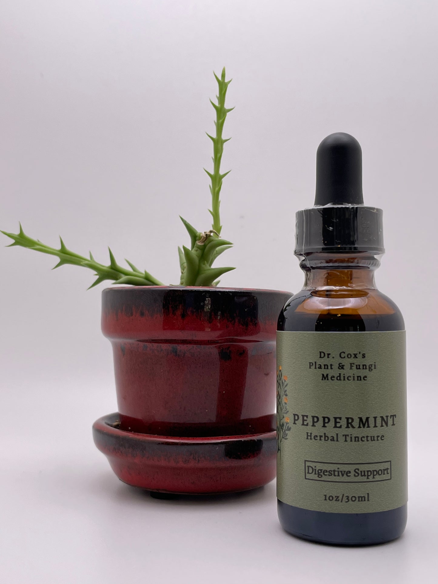 Organic Peppermint Tincture 1oz