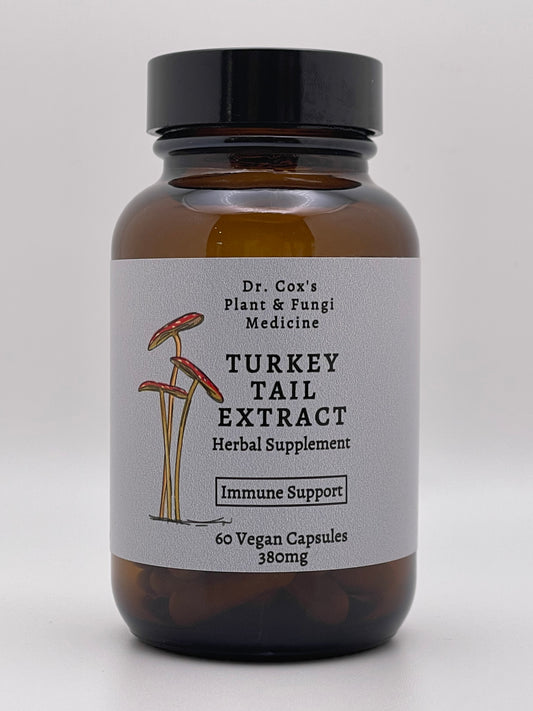 Organic Turkey Tail Mushroom Extract Capsules I