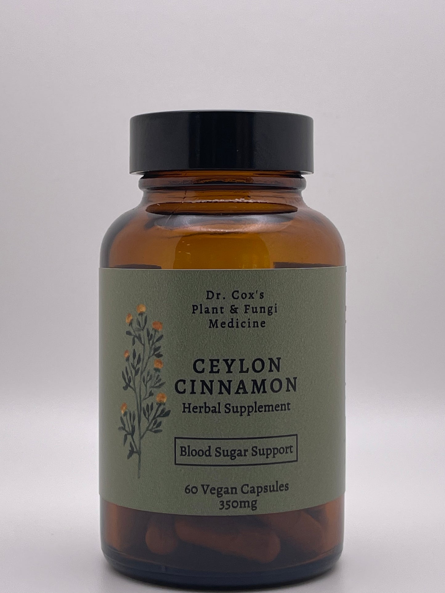 Organic Ceylon Cinnamon Vegan Capsules